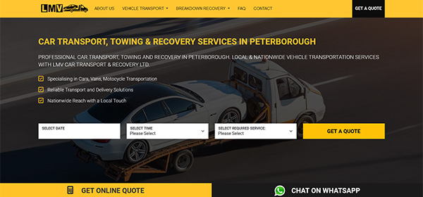 Car Transport Peterborough